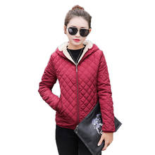2020 Winter New Women Jacket & Coats Parkas Female Down cotton Hooded Overcoat Thick Warm  Loose Thin light Casual Short Coat 2024 - buy cheap