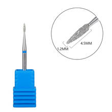 TP Diamond Nail Drill Milling Cutter Rotary Burr Cuticle Clean Bits Apparatus for Manicure Nail Files Art Tools 2024 - buy cheap