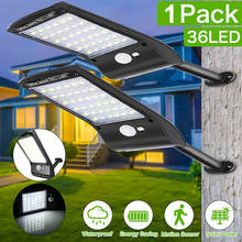 36 LEDs Solar Panel Power Solar Light Wall Lamp PIR Motion Sensor Bulb Security Garden Street Emergency Outdoor Light Waterproof 2024 - buy cheap