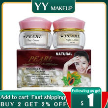 High quality Pearl whitening & anti aging anti wrinkle face cream 2bottles in one box 2024 - buy cheap