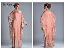 Роскошное вечернее платье в стиле Саудовской Аравии с драгоценным вырезом, винтажное платье для матери невесты 2108 2024 - купить недорого