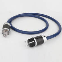 Yter-Cable de alimentación de alta calidad D517 EU AC, Cable de alimentación de Audio y vídeo con conector IEC chapado en rodio BCF4-ER, enchufe de fibra de carbono 2024 - compra barato