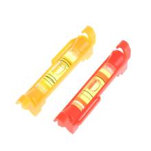 Aimómetro-Nivel de bolígrafo de plástico, marco de fotos, nivel de línea, nivel de burbuja, color rojo/amarillo 2024 - compra barato