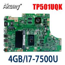 Nueva placa base ERILLES TP501UQ para ASUS VivoBook TP501UQK TP501UQ TP501UB TP501U placa base probada OK I7-7500U GeForce 940MX GPU 2024 - compra barato