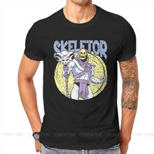 Camiseta de Skeletor de He-Man y los maestros del universo para hombre, Tops clásicos de verano de alta calidad, Camiseta de algodón Harajuku 2024 - compra barato