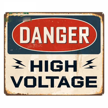 for Danger High Voltage Sticker Poster Funny Car Stickers Fashion Motorcycle Car Bumper Window Decals KK 13cm x 10.9cm 2024 - buy cheap