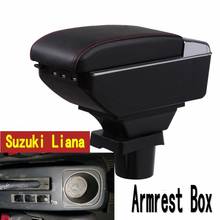 For Suzuki Liana armrest box central Store content box with cup holder ashtray USB Liana armrests box 2024 - buy cheap