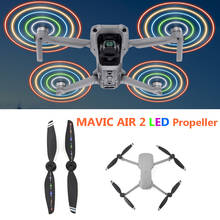 Hélice de led dobrável para drone dji mavic air 2, hélices para drone dji mavic air 2, acessórios para drones 2024 - compre barato