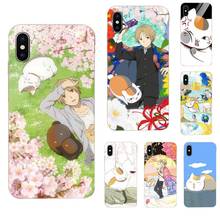 Diy чехол для телефона Natsume Yuujinchou японский мультфильм для samsung Galaxy Note 5 8 9 S3 S4 S5 S6 S7 S8 S9 S10 5G mini Edge Plus Lite 2024 - купить недорого