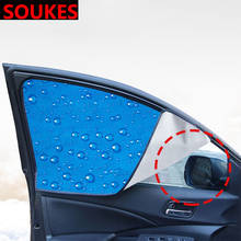 Cool Magnet Car Window Sun Shade Curtain Cover For Hyundai Solaris Tucson 2016 I30 IX35 I20 Accent Santa Fe Citroen C4 C5 C3 C2 2024 - buy cheap