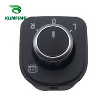 Kunfine espelho lateral do carro ajustar botão interruptor para jetta mk5 mk5 golf mk6 coelho eos passat b6 b7 3c tiguan 5nd 959 565 b 2024 - compre barato