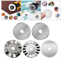 45mm Round Rotary Cutter Blades Replacement Set Sewing Crafts Tools for Artwork, And Handicrafts 2024 - buy cheap