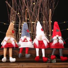 Decorações para natal de bonecos de algodão, decorações para natal, lembranças de festa e presente para casa 2024 - compre barato