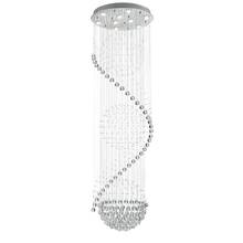 Lustre de cristal moderno, luminária com lâmpada de teto em forma de bola, para sala de estar 2024 - compre barato