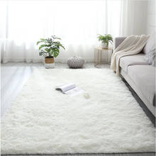 Long Plush Anti-Slip Soft Mat For Home Living Room Bedroom Shaggy Thicken Floor Kids Carpets Door Mat Rug  60*120 CM 2024 - buy cheap