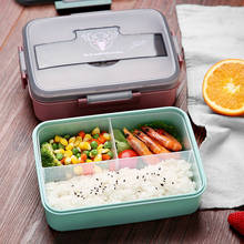 Lancheira portátil japonesa para crianças, lancheira para preparação de refeição, recipiente de comida, armazenamento de pão do café da manhã, caixa bento, estilo japonês 2024 - compre barato