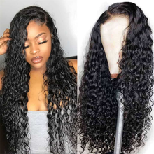 Water Wave Lace Front Wig 13x6 HD Lace Front Wig Human Hair Lace Frontal Wigs Wet and Wavy Wigs For Women 28 30 Inch Pre Plucked 2024 - buy cheap