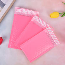 10pcs Pink Paper Bubble Padded Mailers Envelopes Gift Bag Bubble Mailing Envelope Bag Packaging Shipping Bags Mailer Bags 2024 - buy cheap