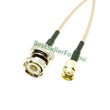 RP SMA Male To Connector BNC Male 50-Ohm RG316 Coax Low Loss Jumper RF Cable 2024 - buy cheap