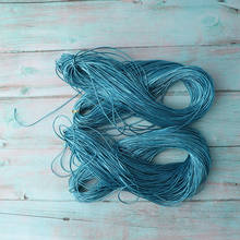2 rollos de extensiones de cabello, hilo artesanal, cordón para trenzado de cabello 2024 - compra barato