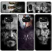 Funda con citas de Vikings Ragnar Bjorn Floki para Xiaomi Mi 11 Lite Note 10 Mi 11 Ultra 10T Pro, funda para POCO X3 Pro M3 F1 F2 F3 2024 - compra barato