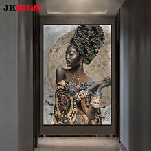 5D DIY square/round Diamond painting Pretty african girl Cross Stitch Diamond Embroidery Pattern Rhinestone J2992 2024 - buy cheap