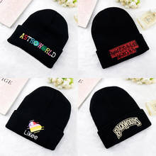 New Knitted Embroidery BACKWOODS ASTROWORLD STRANGER THINGS Likee SEND NUDES Warm Cap Hat Skullies & Beanies For Women Men Gift 2024 - buy cheap