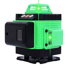 12 Lines 16 Lines 3D 4D Laser Level Self-Leveling 360 Laser Level Horizontal And Vertical Cross Super Powerful Green Laser Level 2024 - buy cheap