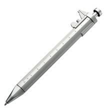 Caneta esferográfica multifuncional de gel, caneta esferográfica de 0.5mm com pinça vernier em rolo, criatividade, artigos de papelaria, ferramentas de medição 2024 - compre barato