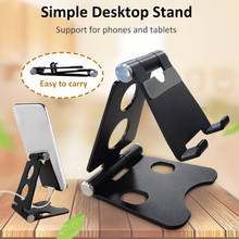 mobile Holder Desk Phone 5p IOT Aluminium Foldable Mini Mount Telefon Tutucu Tablet Smartphone Stand Soporte Movil Celular 2024 - buy cheap