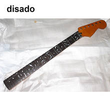 Disado-conjunto de acessórios para guitarra, 21, 22 fricções, guitarra elétrica, jacarandá, fretboard, incrustação de árvore do lifes, pintura brilhante 2024 - compre barato