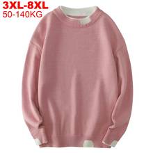 Ripped Sweaters For Men Autumn Winter Plus Size Knitwear Hip Hop Mens Oversized Sweater Men's Pullovers Knitted Large Size 8xl 2024 - buy cheap