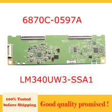 Placa lógica de LM340UW3-SSA1 para tv lg, 6870C-0597A, T-CON, 6870c, 0597a, LM340UW3, SSA1, 6870c0597a, lm340uw3ssa1, buena prueba 2024 - compra barato