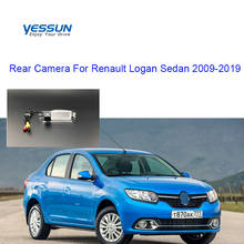 Yessun câmera de placa de carro para renault logan sedan 2013-2019, câmera de visão traseira com assistência de estacionamento 2024 - compre barato