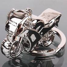 Fashion Men Cool Motorcycle Pendant Alloy Keychain Car Key Ring Key Chain Jewelry Gift 2024 - buy cheap