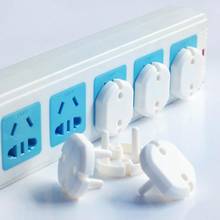10Pcs Baby Outlet Cover Anti Electric Shock EU Power Outlet Plug Protection Covers Childproof For EU Power 2024 - buy cheap