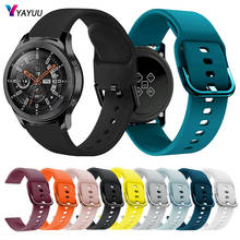 YAYUU-correas de repuesto de silicona blanda para Samsung Galaxy Watch, correas de repuesto de 22mm, 45mm, 46mm, Gear S3 Classic, Frontier 2024 - compra barato