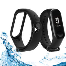 Smart Bracelet For Xiaomi Mi Band 3 4 Silicone Strap MiBand 4 Bracelet Wrist Strap Miband Wriststrap For Xiaomi Mi Band 4 2024 - buy cheap