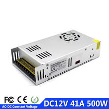 500W 41A 12V DC Power Supply Switching Power Source DC12V Transformer AC-DC SMPS for Led Display Lamp Light Billboard Industrial 2024 - buy cheap