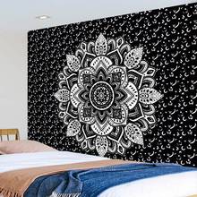 Bohemia Floral Mandala Wall Hanging Tapestry India Psychedelic Carpet Wall Blanket Dorm Headboard Boho Decor Mattress Yoga Beach 2024 - buy cheap