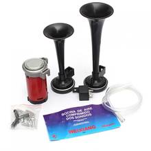 12V Car Boat Truck 178dB Air Horn Compressor Dual Tone Trumpet Ultra Loud Kit Suitable for Car 2024 - buy cheap