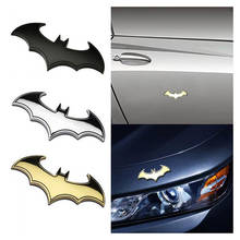 3D Metal Badge Car Sticker Metal Bat Auto Logo Emblem Tail Decal Motorcycle Styling Tools Accessories 2024 - buy cheap