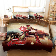 The Avengers Heroes Bedding Set Double Size Bed Linens For Kid S Quilt Duvet Cover Queen Bedspreads Children S Room Twin 3pcs 3d Buy Cheap In An Online Store With Delivery Price Comparison