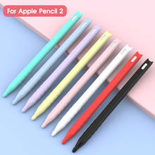 8pcs Para Apple Caso Ponta Do Lápis Nova Mute Substituição Silicone Tampa Da Pele Para A Apple iPad Lápis Stylus Nib Touchscreen caneta 2024 - compre barato