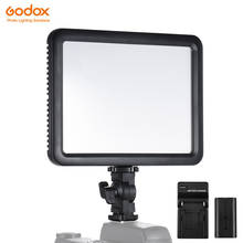 Godox-Lámpara de luz LED Ultra delgada para cámara DV, luz de estudio de con brillo ajustable y batería, 3300K ~ 5600K, LEDP120C 2024 - compra barato