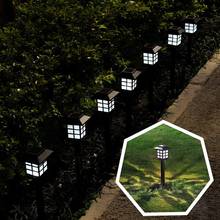 Luces LED solares para jardín, lámpara alimentada por energía Solar para exteriores, linterna impermeable, iluminación de paisaje para camino, Patio, decoración de césped 2024 - compra barato