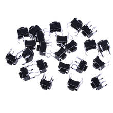 20 Pcs Mini Micro Momentary Tactile Tact Push Button Switch 6*6*5mm 4 Pin ON/OFF 2024 - buy cheap