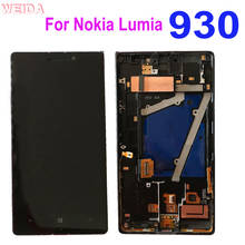 Original 5.0" For Nokia Lumia 930 LCD Display Touch Screen Digitizer Assembly With Frame Replacement for Nokia Lumia 930 Display 2022 - buy cheap