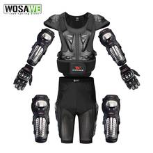 WOSAWE-Protector de espalda para motocicleta, armadura corporal para patinaje, nieve, Protector de columna vertebral, chaqueta de Moto, rodilleras, coderas 2024 - compra barato