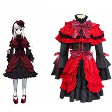 Vestido de Cosplay de Anime Unisex, K Kushina, Anna, para Cosplay 2024 - compra barato